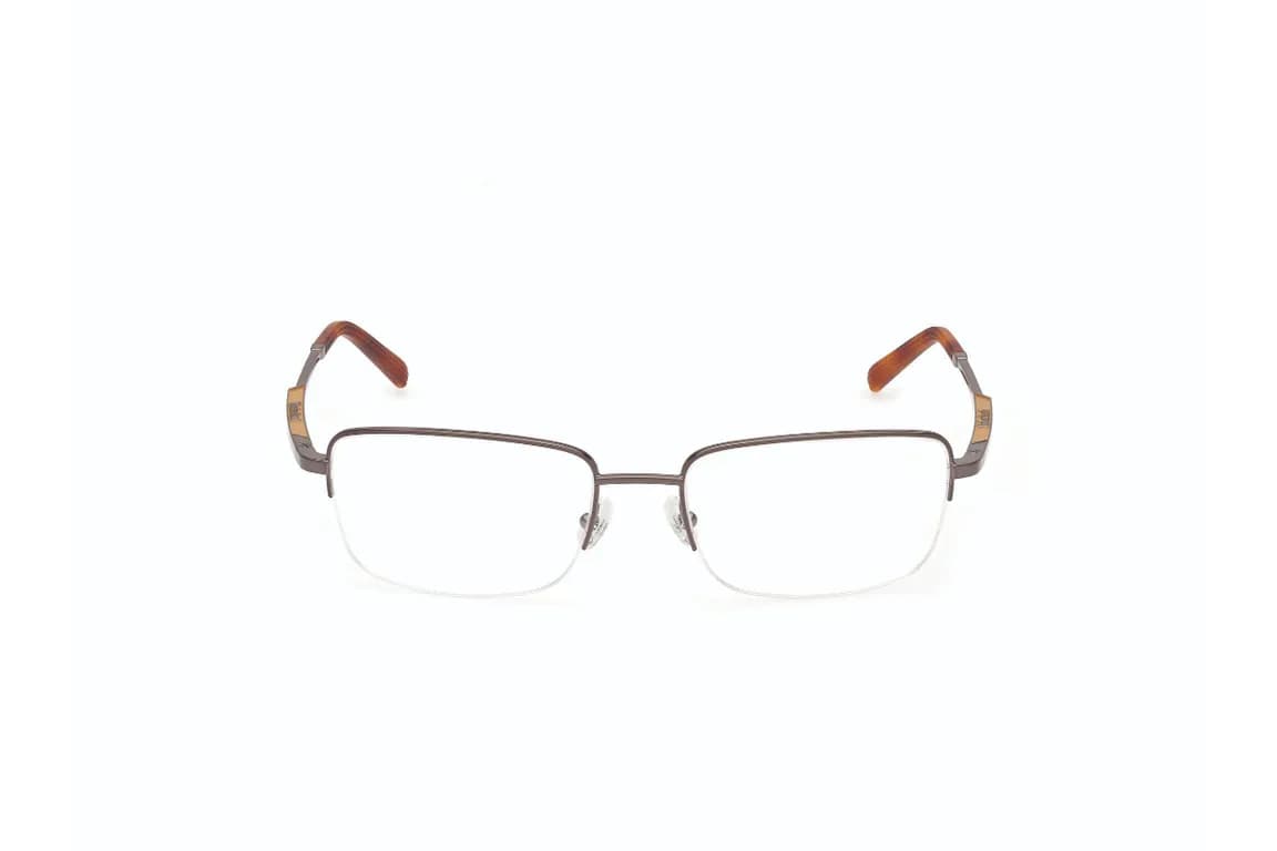 Lentes Opticos Plateado Gris M