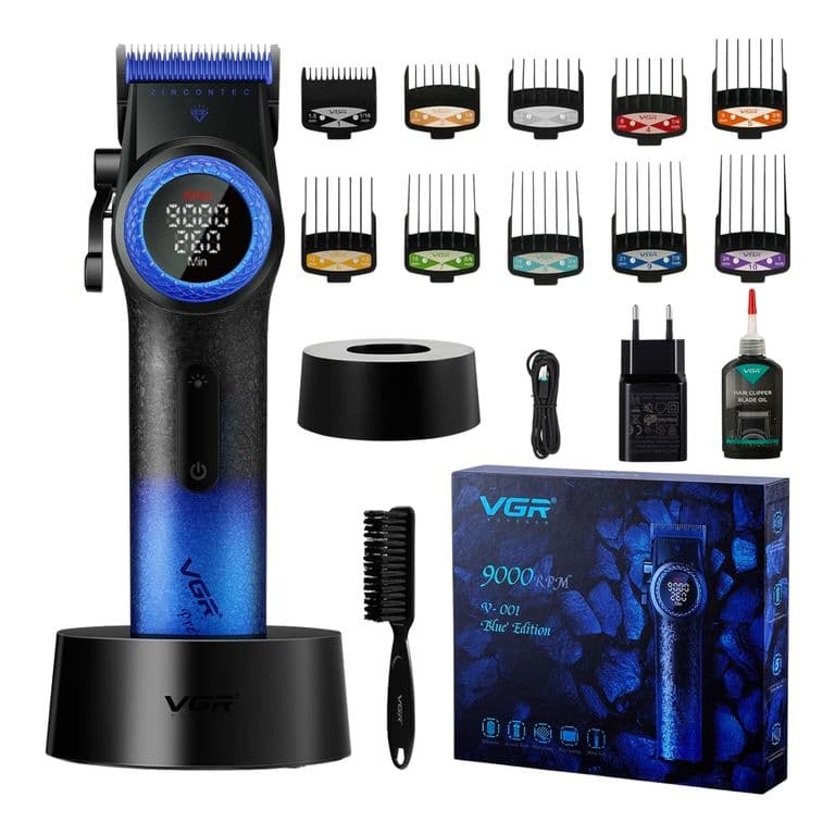 Cortapelo VGR001 Clipper Profesional Edicion Limitada Azul