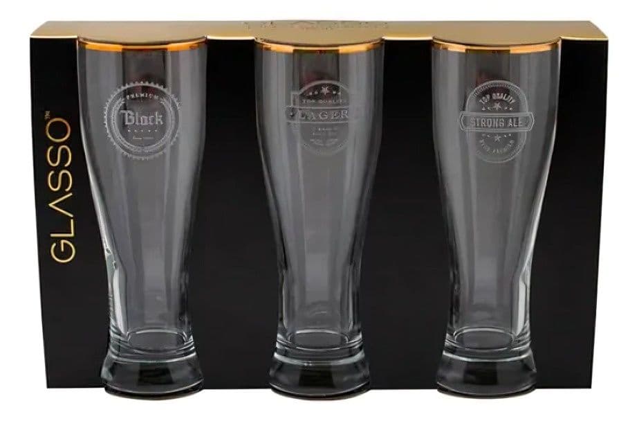 SET 3 VASOS CERVEZA 460 ML