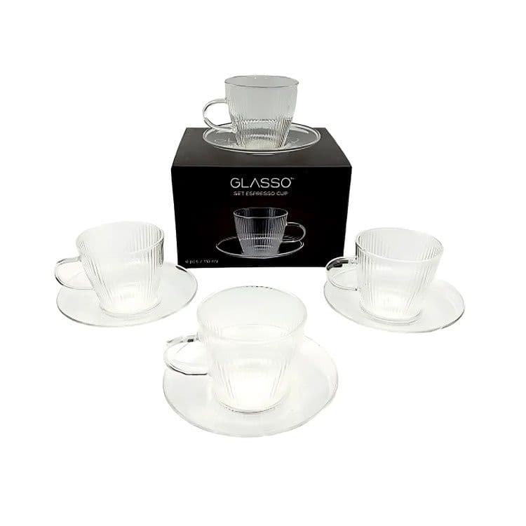 SET 4 TAZAS CPLATO ESPRESSO
