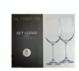 SET COPA DE VINO CRISTAL