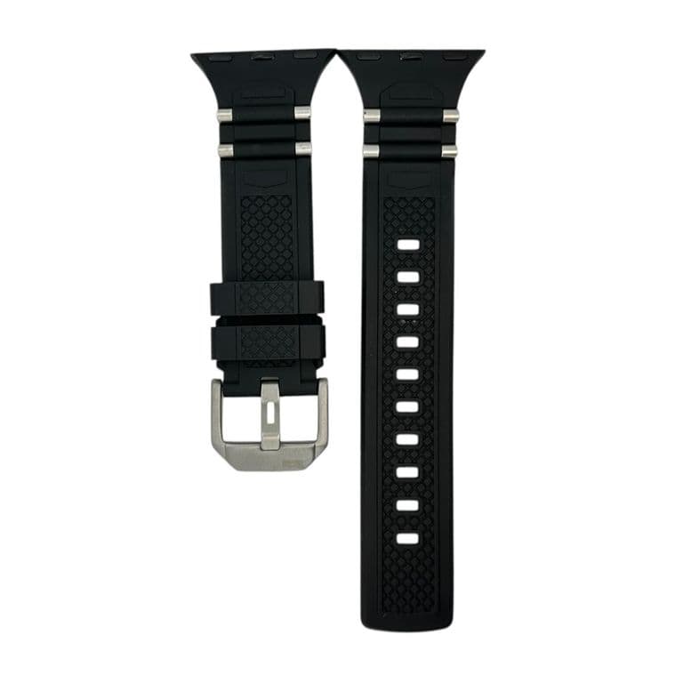 Correa Reloj Silicona Nautic Apple Watch Negro 42