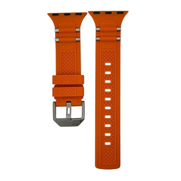 Correa Reloj Silicona Nautic Apple Watch Naranja 38