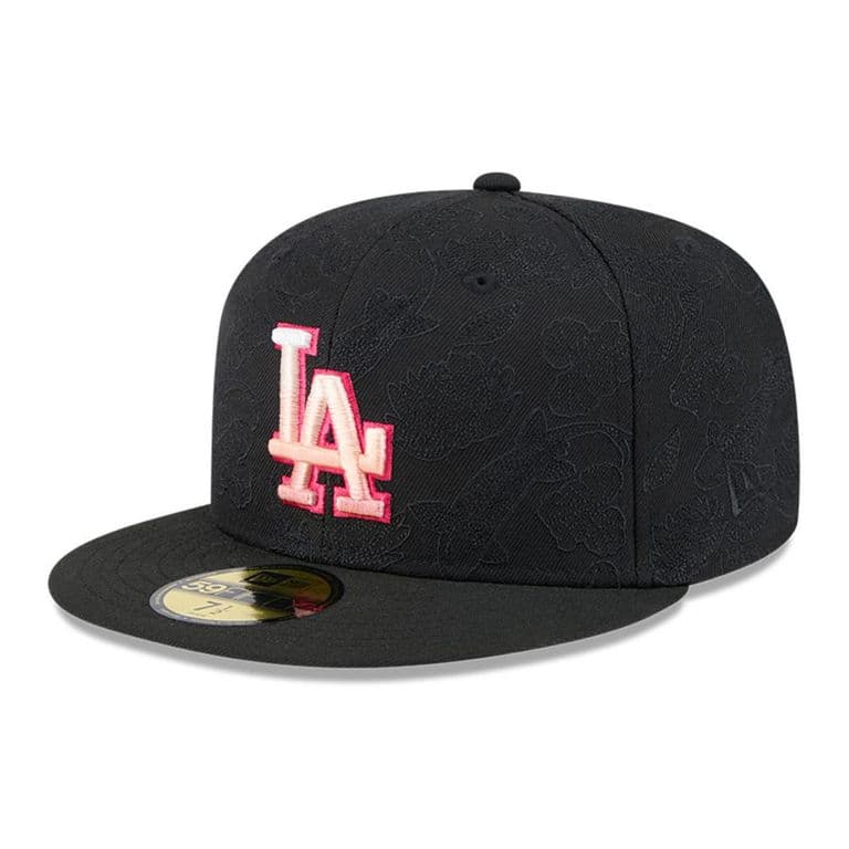 Gorra 59Fifty Los Angeles Dodgers MLB Tonal KOI Black Negro 7