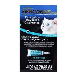Fiprodrag Pipeta Anti Pulgas Gatos 05ml