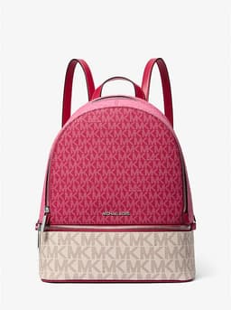 Mochila Rhea Color-Block Rosa TALLA UNICA