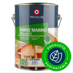 Barniz marino base agua roble 1 gal