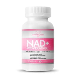 NAD+ Resveratrol 120 Capsulas -