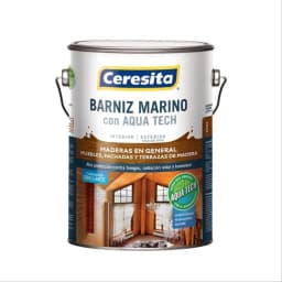 Barniz marino Aqua Tech natural 1 gal