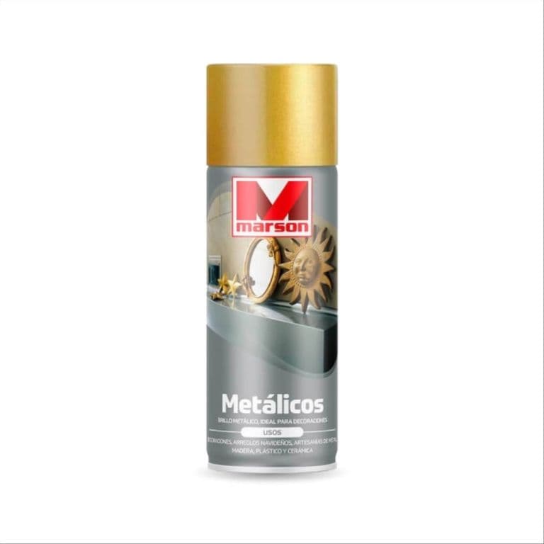 Pintura en spray metal dorado 485 ml