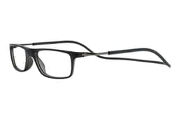 Lentes Opticos Bodo Negro con Clip Magnetico Negro M