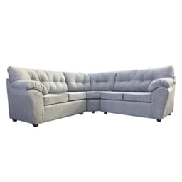 Sofa Seccional Alerce Chenille 2.1.2 - 5 Cuerpos Gris perla