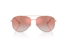 Lentes de Sol Perledo Rosado Espejados Degradados Rosa M