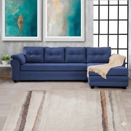 Seccional Journey Tela - Derecho Azul denim
