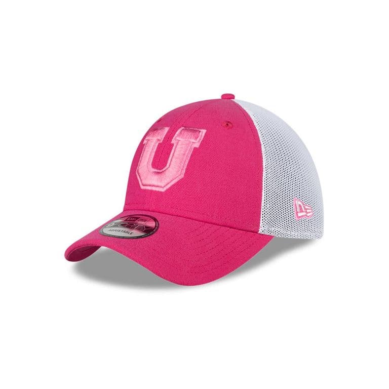 Gorra 9Forty Universidad de Chile Futbol Pink Rosa TALLA UNICA
