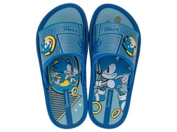 Sandalia Infantil Azul/Amarillo Sonic Slide Azul 26