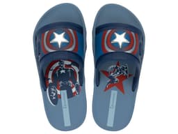 Sandalia Infantil Azul Capitan America Action Azul 26