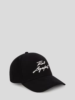 Jockey con firma bordada en relieve Negro Negro TALLA UNICA