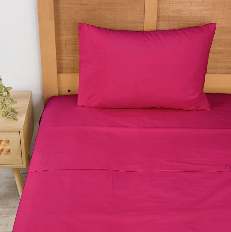 Sabanas King 144 Hilos Marca fuscia