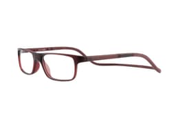 Lentes Opticos Greedo Bordo con Clip Magnetico Burdeos M
