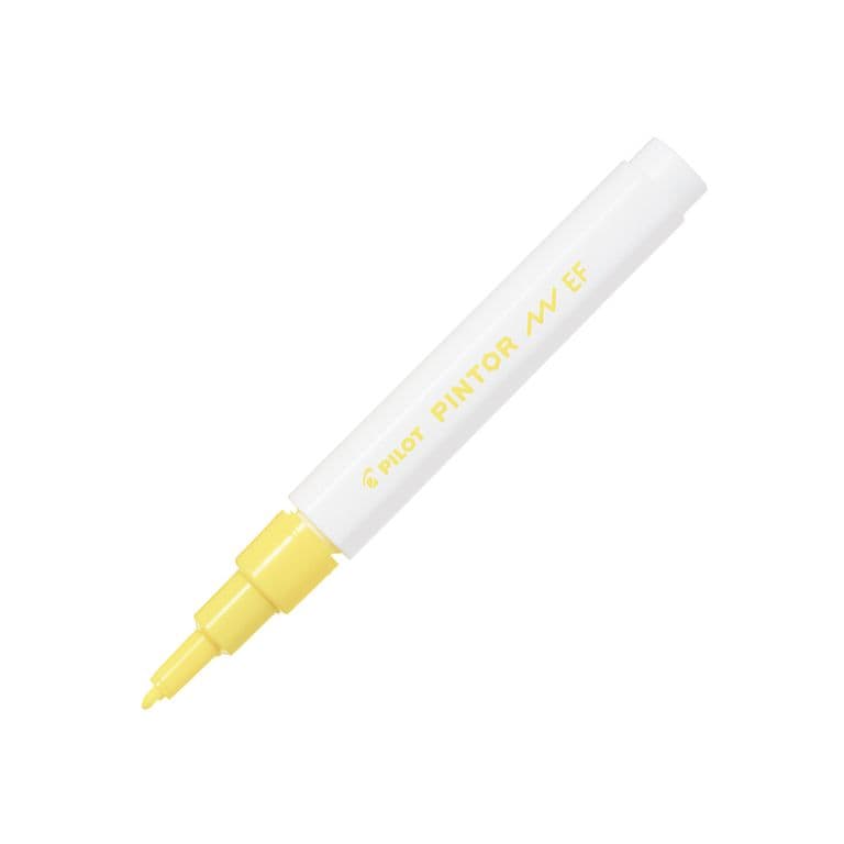 Marcador Pintor Extra Fino Amarillo