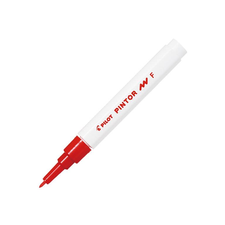 Marcador Pintor Fino Rojo