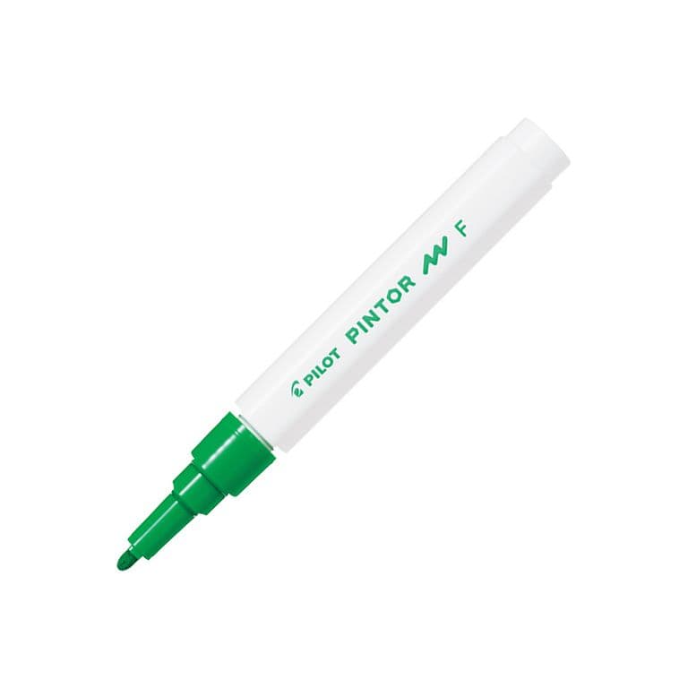 Marcador Pintor Fino Verde Claro