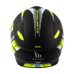 Casco Para Moto Targo IVY Amarillo Fluor Mate Amarillo M
