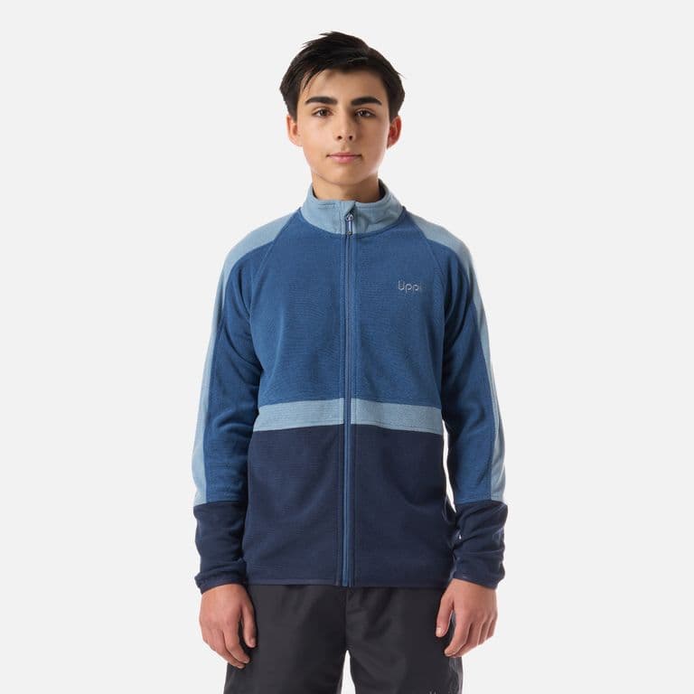 Polar Teen Boy Fireplace Full Zip Sweatshirt Azul oscuro Azul Oscuro 12