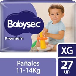 Panales de bebe Premium Talla XG X27 XG