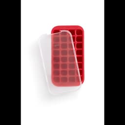 Cubetera con tapa industrial Roja