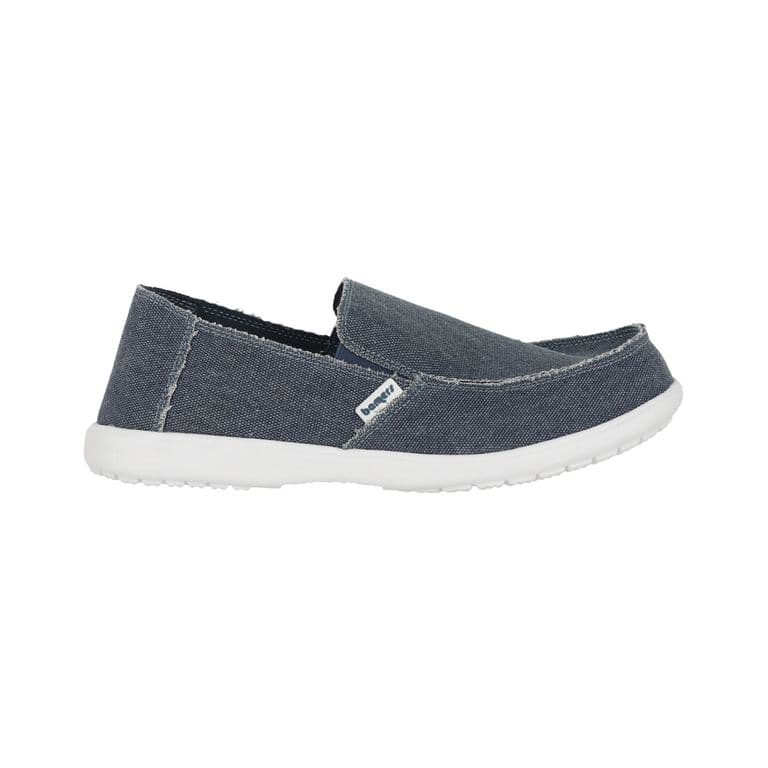 Slip On Hombre Jeans Denim Azul Azul 40