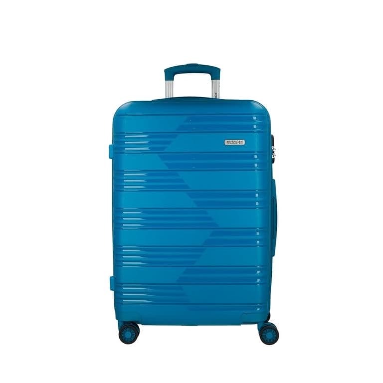 Maleta de Viaje Upstrike Mediana Azul Rigida Azul M