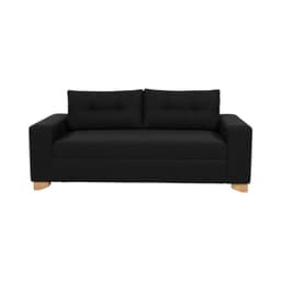 SOFA PARIS TRES CUERPOS LINO Negro