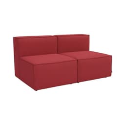 SOFA MADRID DOS CUERPOS LINO Rojo