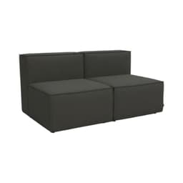 SOFA MADRID DOS CUERPOS LINO Gris oscuro