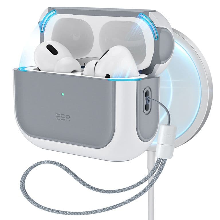 Carcasa Funda Para Airpods Pro 3 Orbit Hybrid Blanco
