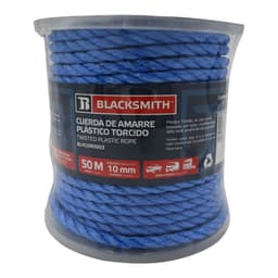 Cuerda De Amarre Plastico 50 Mts X 10 Mm