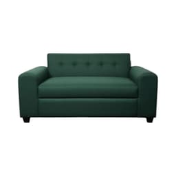 SOFA TRES CUERPOS BRAZO REDONDO EN LINO VERDE Verde oliva
