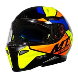 Casco FF110 Revenge 2 Scalpel C3 Amarillo Fluor Brillo Amarillo S