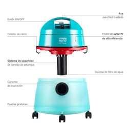 Aspiradora Aquafilter 1220AF