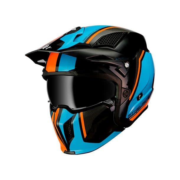 Casco TR902X StreetFighter SV Twin A4 Naranja/Fluor Brillo #0000FF S