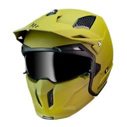 Casco Para Moto StreetFighter Solid Verde Mate_. #008000 S