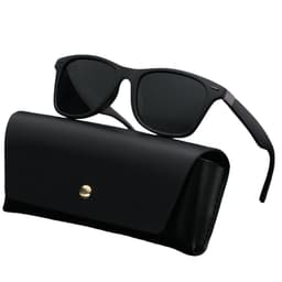 Lentes Gafas de Sol polarizadas retro clasicas y de moda UV400 Negro 14