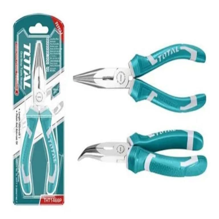 Alicate Punta Curva 6 Pulgadas Total Tht1466p