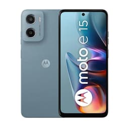 Moto E15 64GB 2GB RAM Azul Smartphone Libre con Bateria Duradera