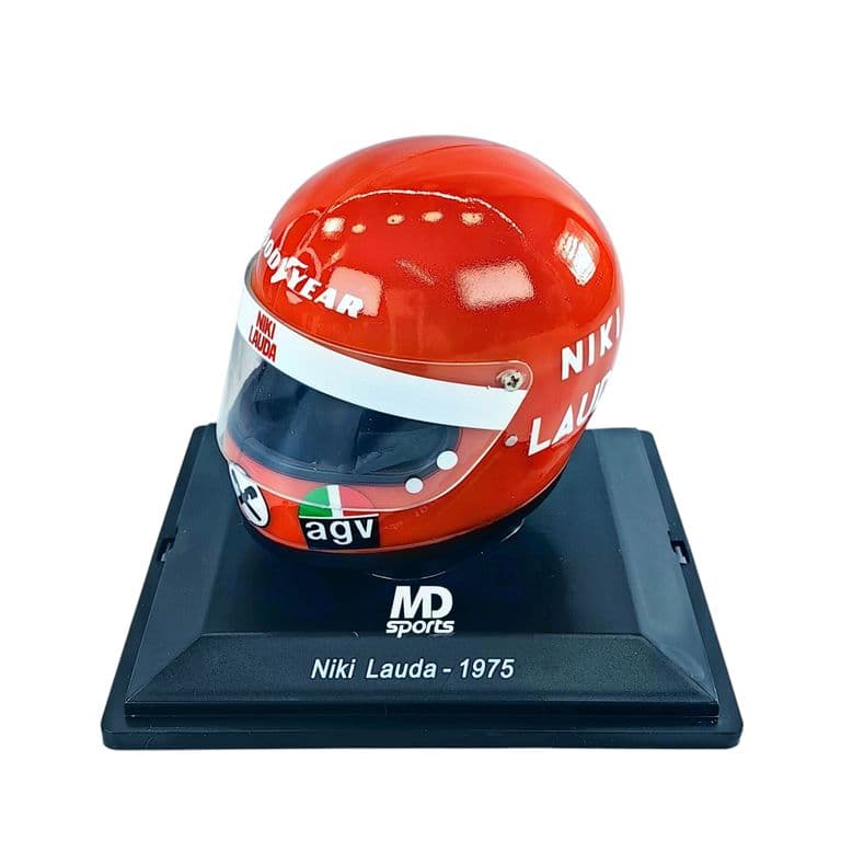Casco Niki Lauda Ferrari 1975 Spark 1:5