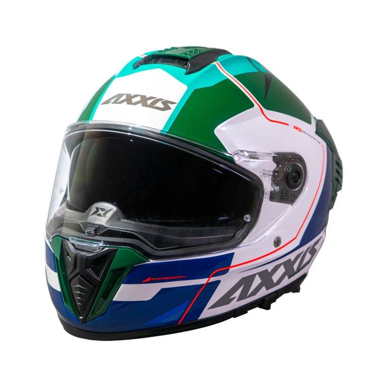 Casco Para Moto SV Hawk Spear A6 Verde Brillo_. #008000 S