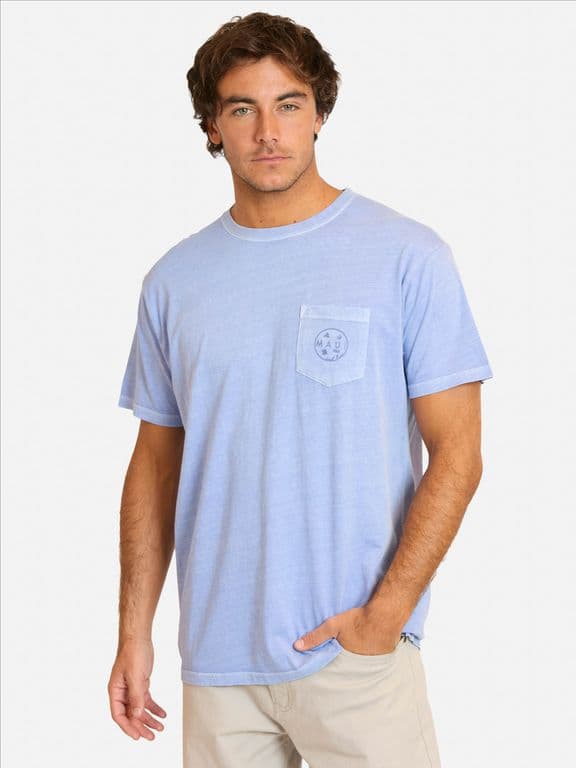 Polera MC Kubomo Azul Hombre Azul S