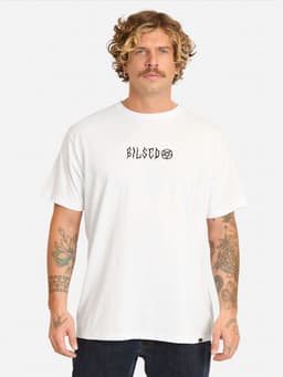 Polera MC Fobon Blanco Hombre Blanco S
